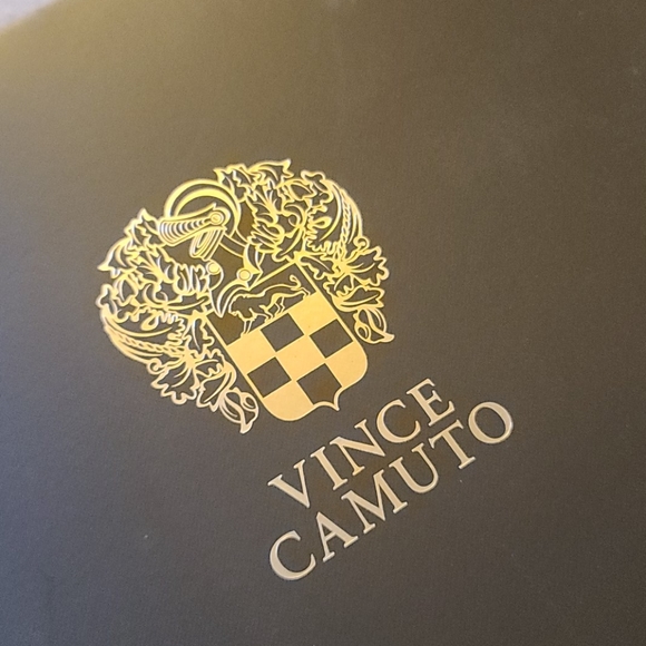 Vince CamutoGigietta Snakeskin Embossed Bootie - Picture 3 of 4